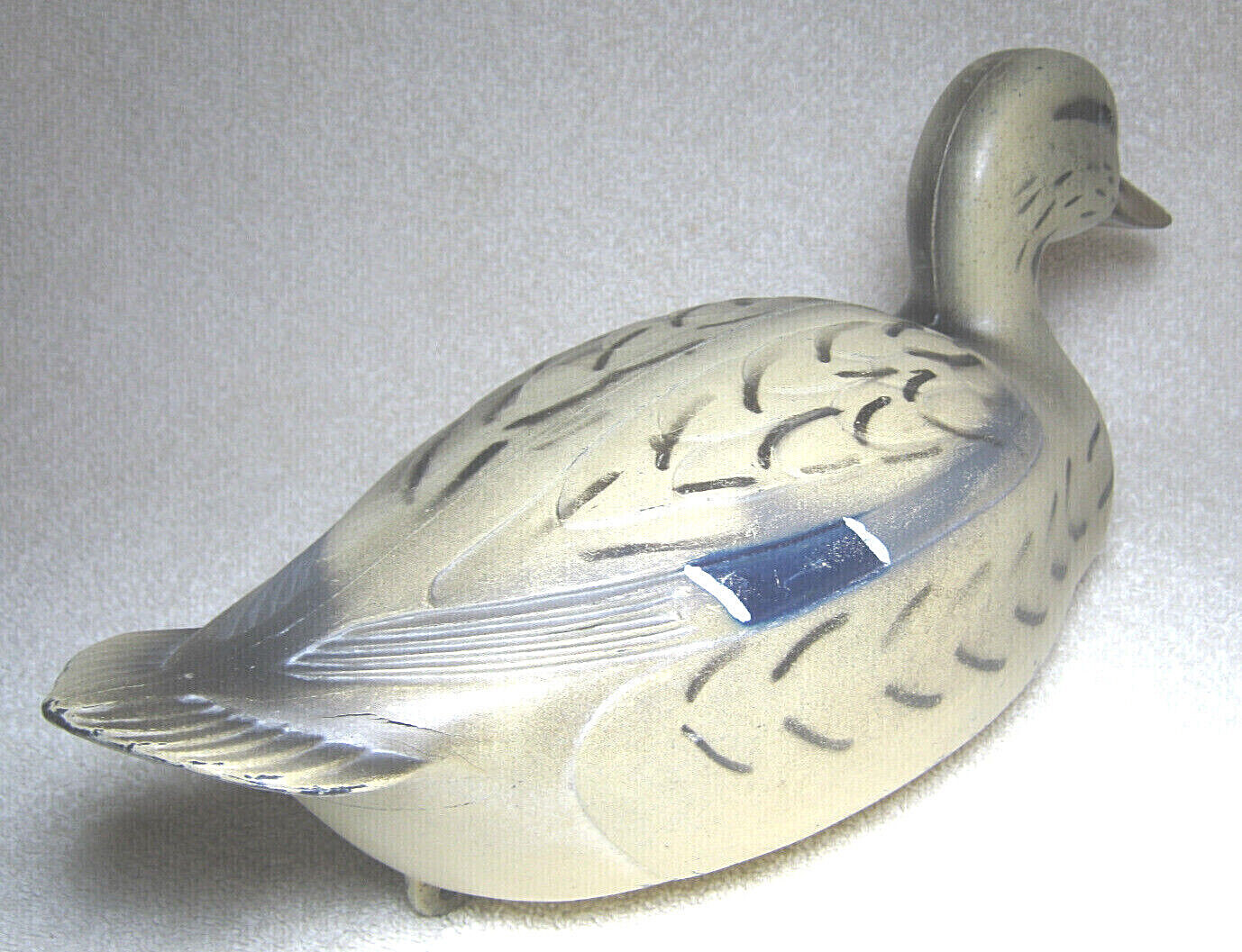 VINTAGE 1956 FAIRFAX FEATHER-LITE STM-55 J.S. MCGUIRE 14″ HEN MALLARD DUCK DECOY