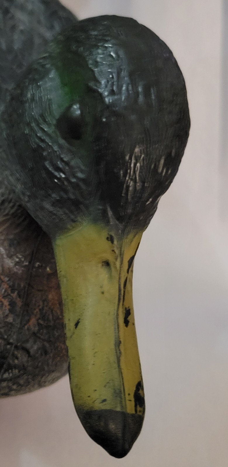 Vintage Decoy, 14″ Carry-Lite Plastic Hunting Sport Plastic Duck Made In Italy