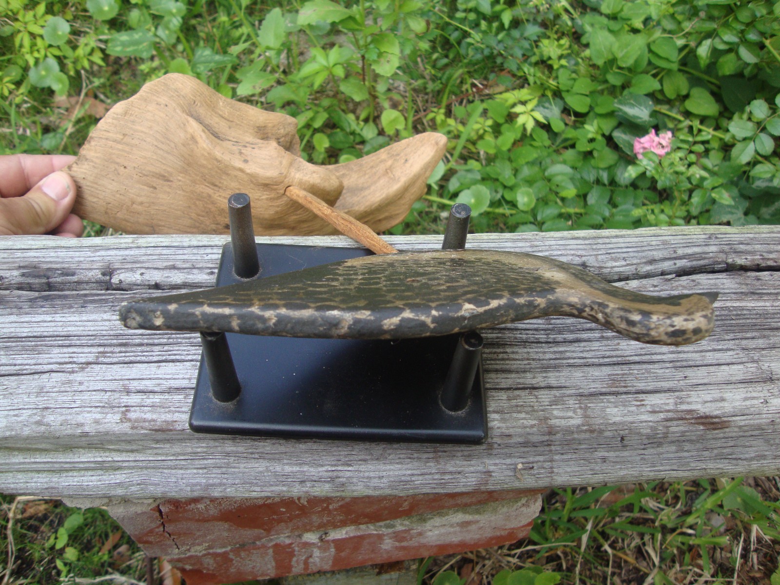 ANTIQUE PLOVER SHOREBIRD DECOY FLATTIE NEW ENGLAND YORK LURE