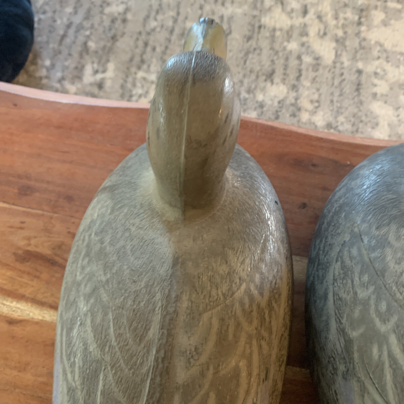 Vintage Duck Decoy Victor D-9 Animal Trap Company Hard Plastic Mallard