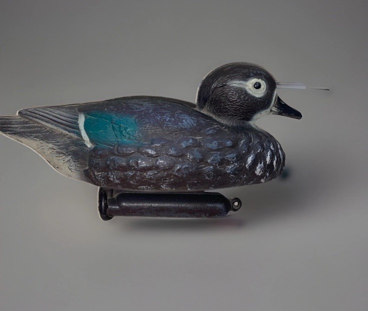 Sport Plast Vintage Hunting Decoy Duck Made In Italy