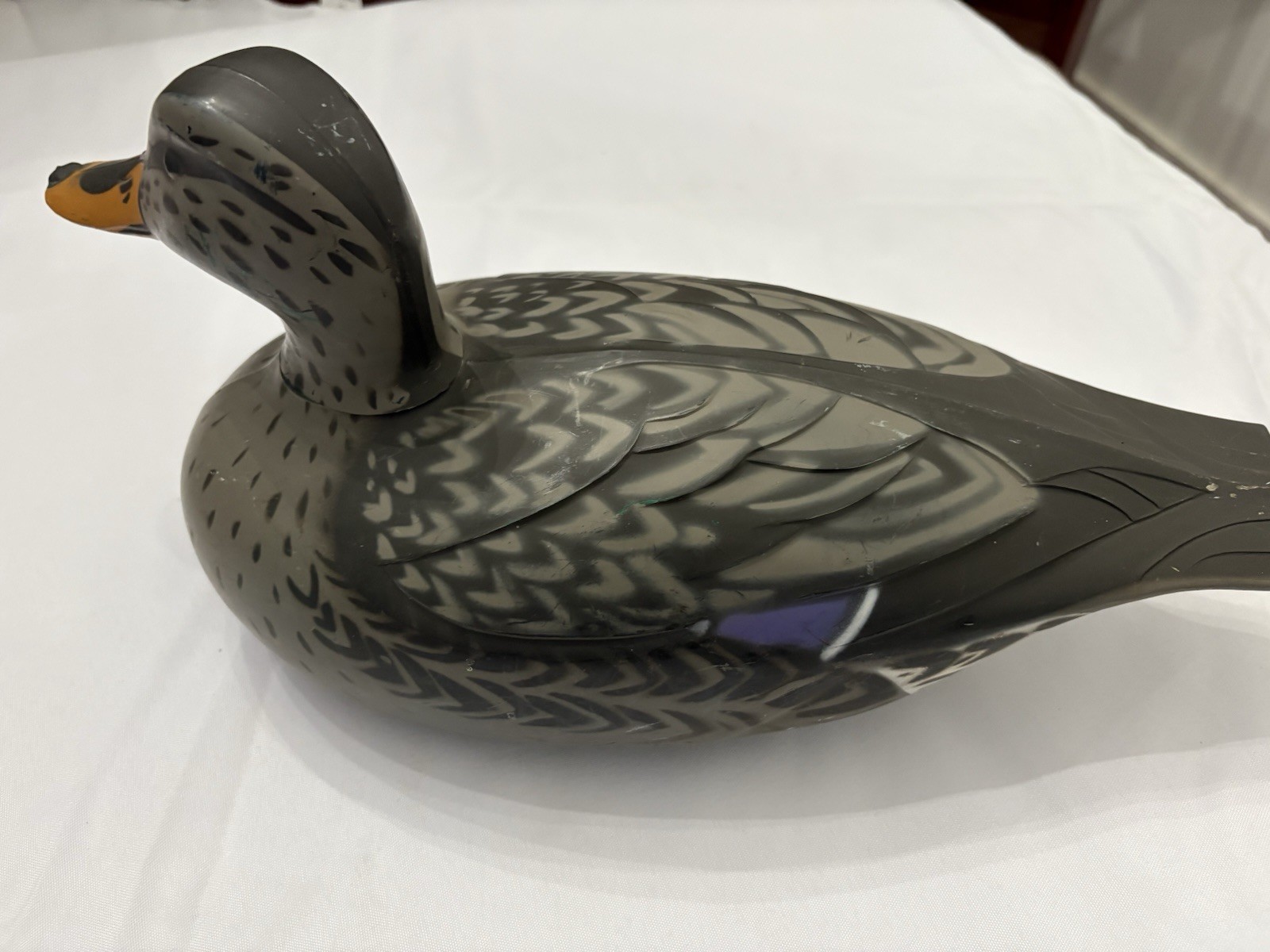 D-9 Victor Duck Decoy Mallard Pair Vintage 1967 Male/Female Woodstream Co USA