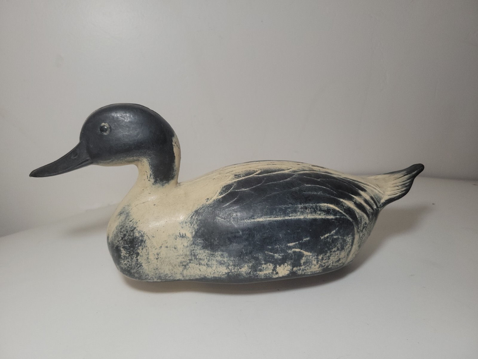 Vintage 1955 J.S. McGuire Feather Lite Plastic Mallard Duck Decoy
