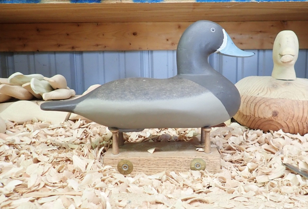Howard “Duck” Foreaker Blue Bill Hen Decoy