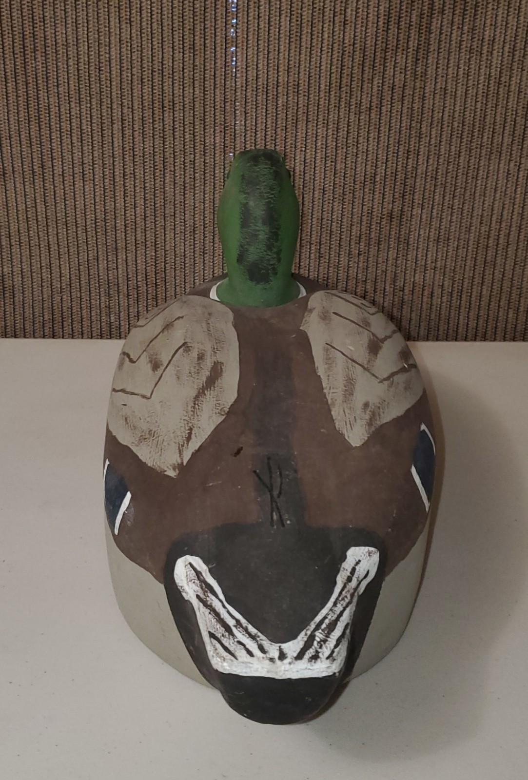 Ducks Unlimited VINTAGE Working Decoy Approx. 18″ L x 8″ T x 8″ W (SHF)