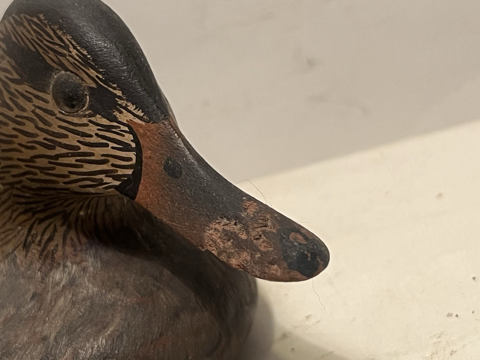 william cranmer half size mallard pair duck decoys vintage 1975