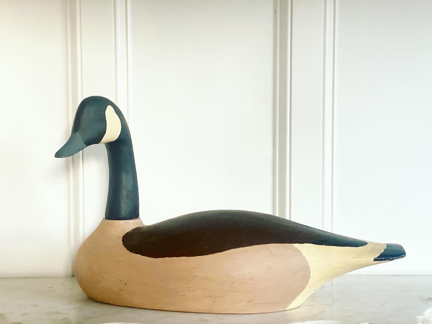 Wooden Duck Canadian Goose Decoy