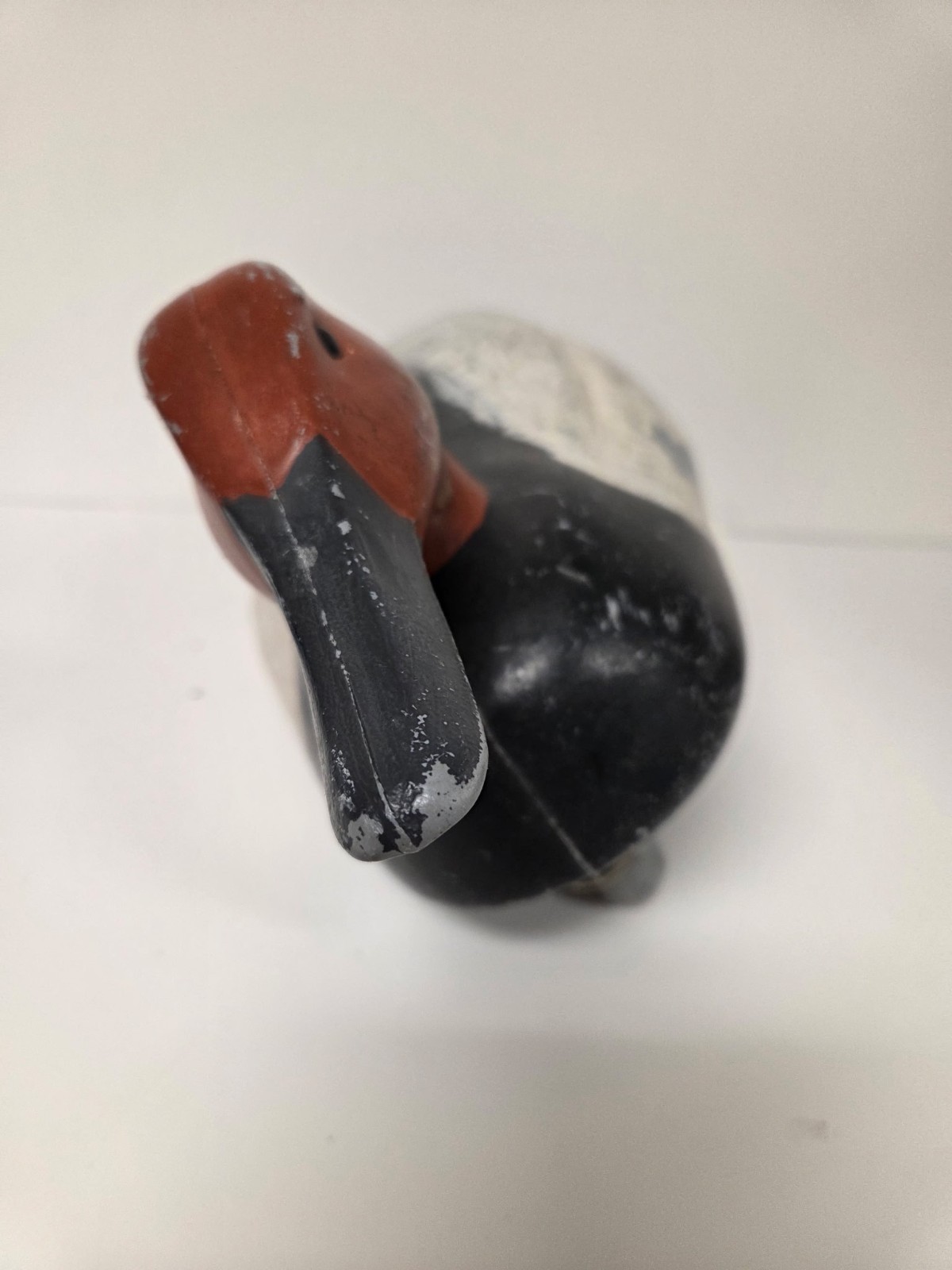 Vintage 17″ Plastic Tex Wirtz Canvasback Duck Decoy