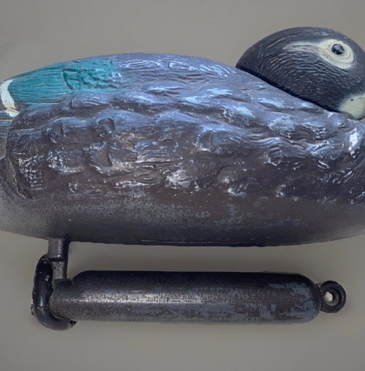 Sport Plast Vintage Hunting Decoy Duck Made In Italy