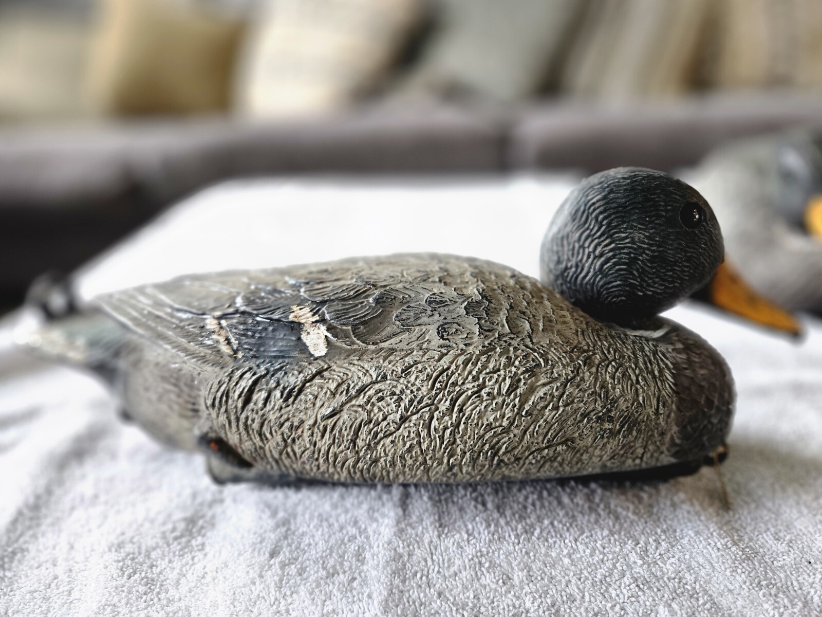 Carry Lite Duck Decoys- Mallard/Drake – Made in Italy Set Of 2