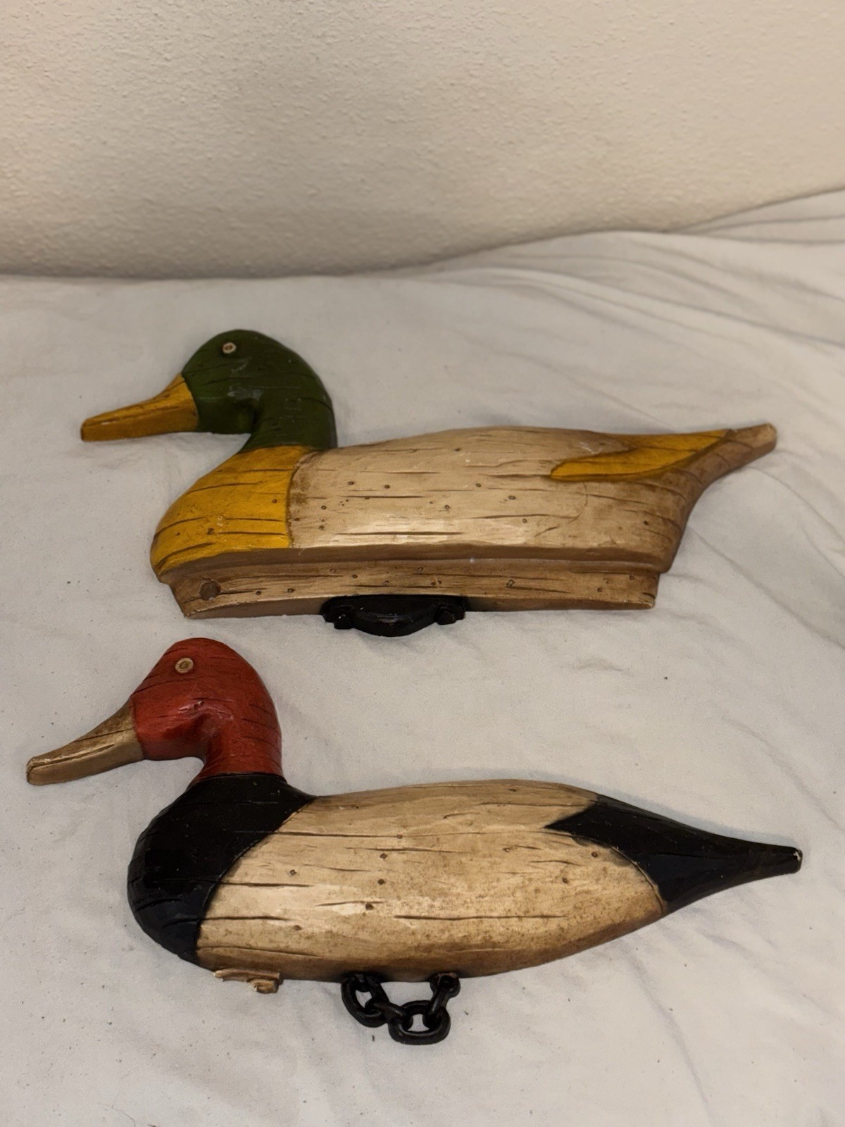 Syroco Vintage 1960s Duck Decoy Wall Hanging Set