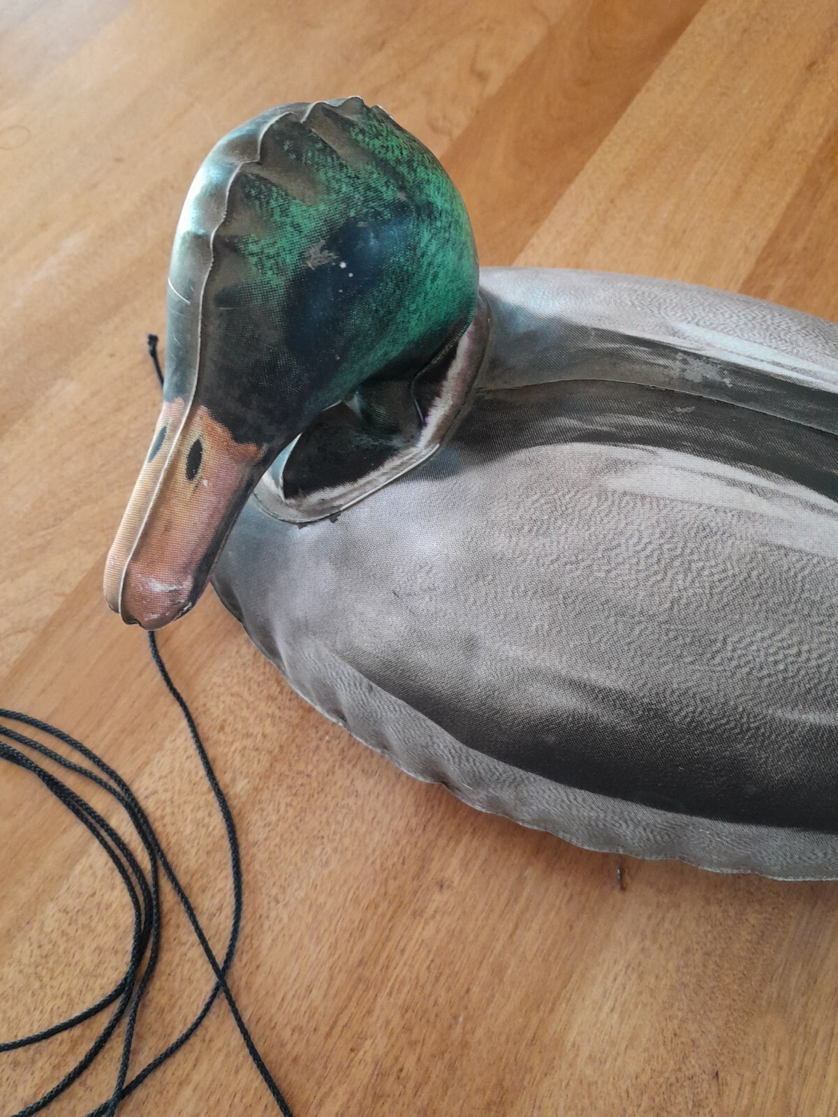 Vintage Featherlites Inflatable Duck Decoy, By Cherokee Sports, Holds Air Good!