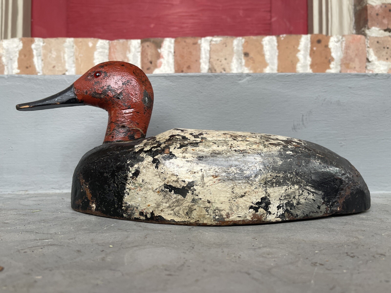Wonderful Vintage Vintique Working Duck Decoy Canvasback