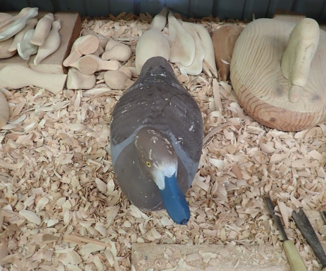Capt. Harry Jobes Blue Bill Gunning Decoy