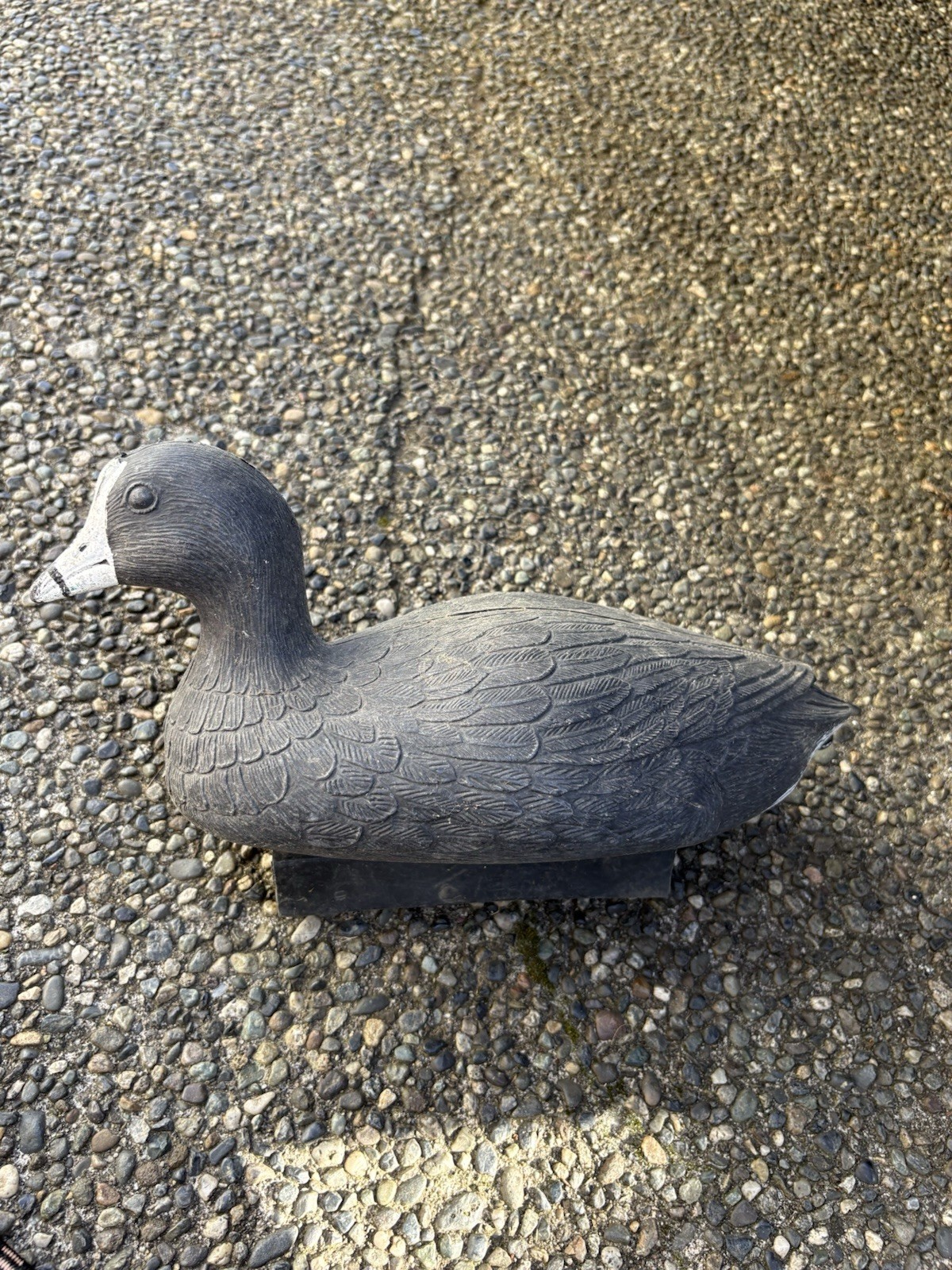 Vintage Flambeau Specialty Series Water Keel Coot Duck Decoy Made In USA Decor