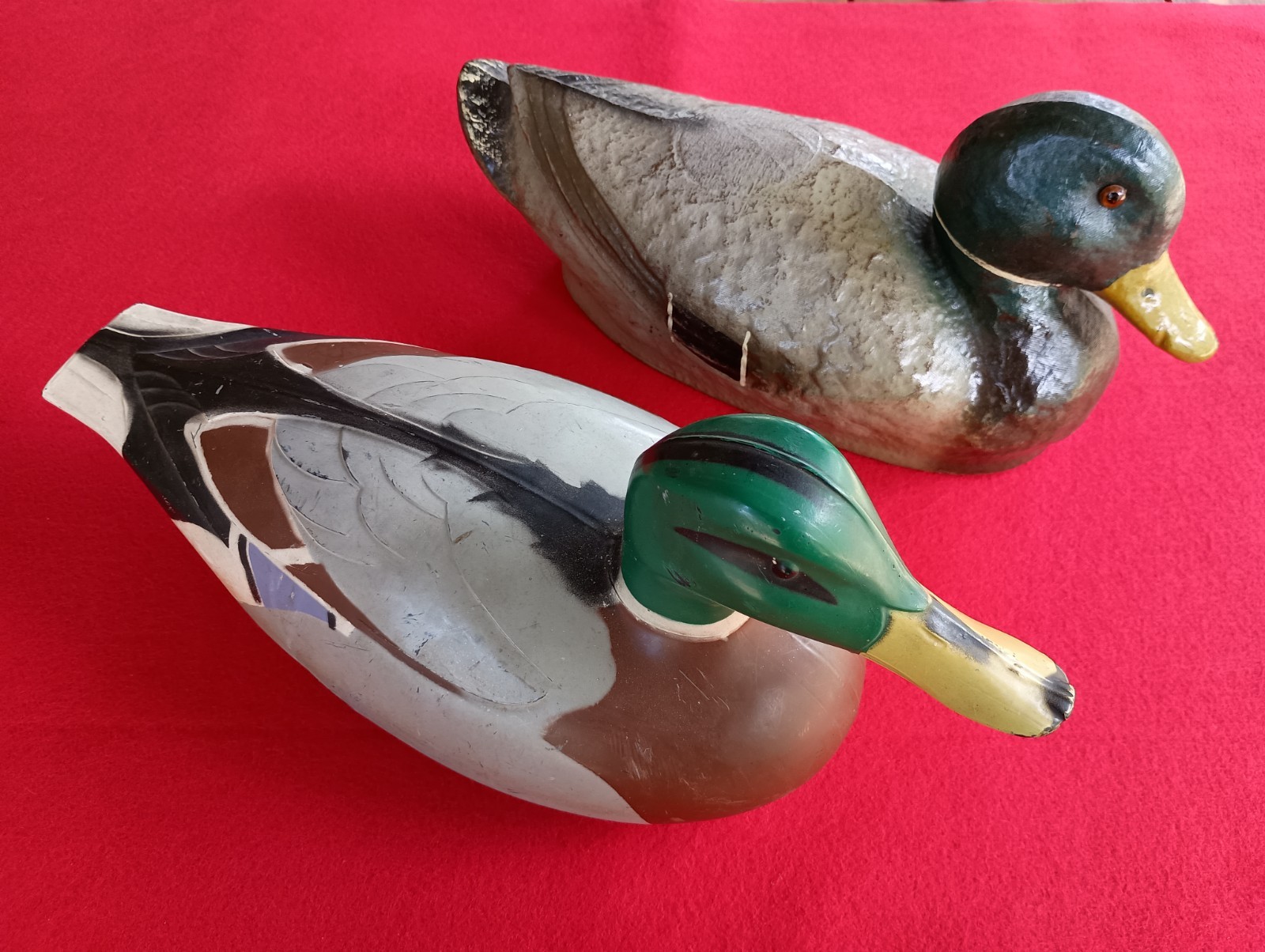 Antique Duck Decoys Victor and JC Higgins