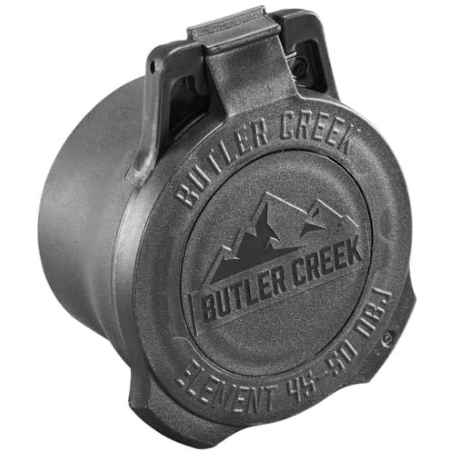 Butler Creek Element Scope Cap Objective 50mm, Black Riflescope Cap ESC50