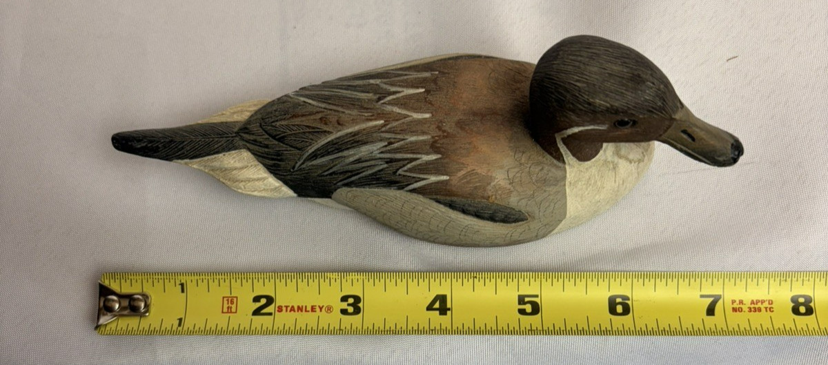 Duck Decoy Drake 1988 Handcrafted Mallard 7” Brileyco Inc. Signed