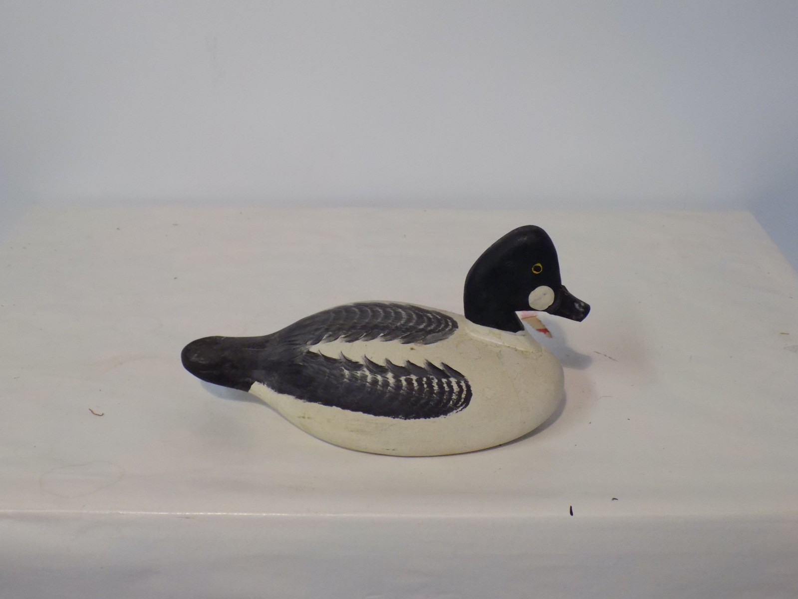 Golden Eye Mini Duck Decoy By Captain Jess Urie, Rock Hall, Maryland MD