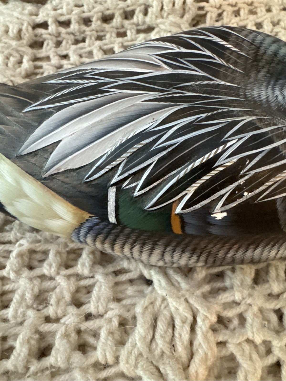 Pintail drake decoy No. 208 NG Chong signed Limited edition