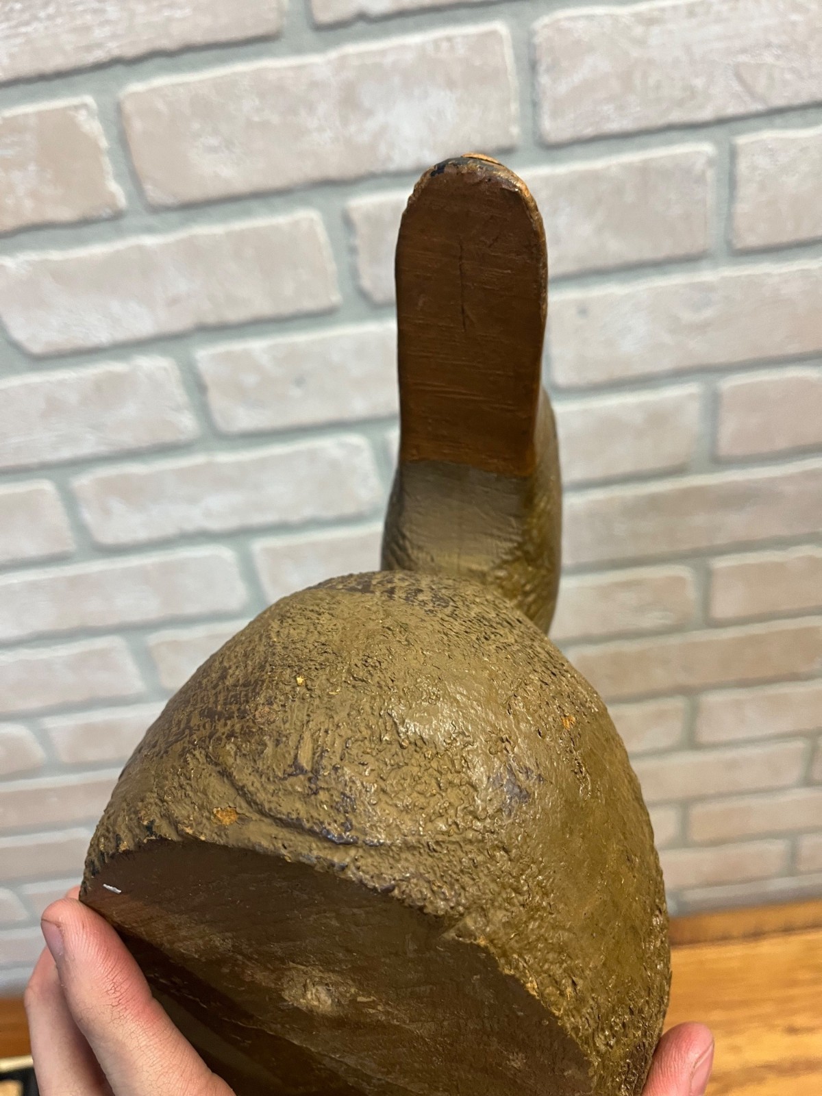 Vintage Original 1940s PADCO Smooth Supreme Mallard Wood Duck Decoy Pascagoula