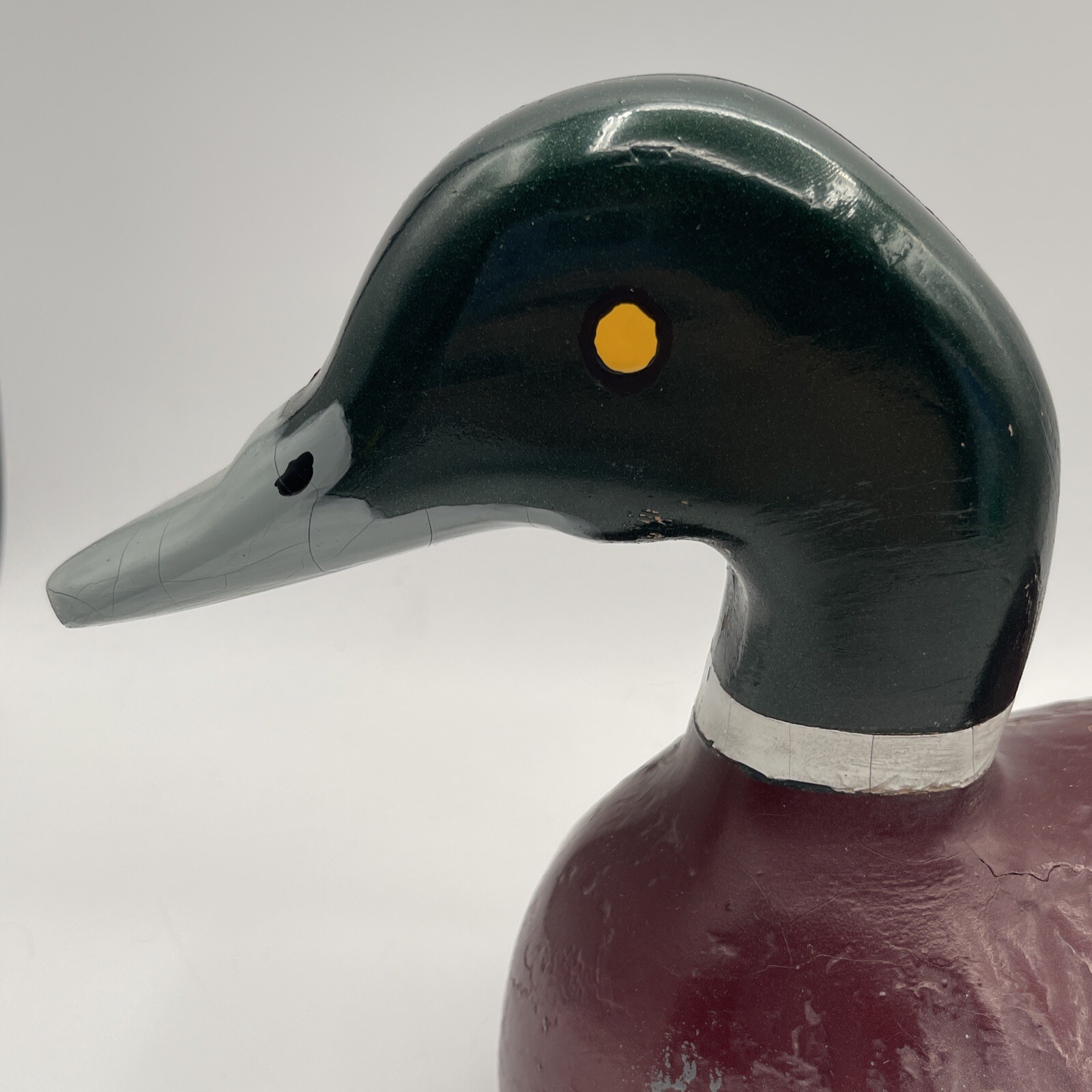 Decoy Duck Hand Made Vintage Mallard