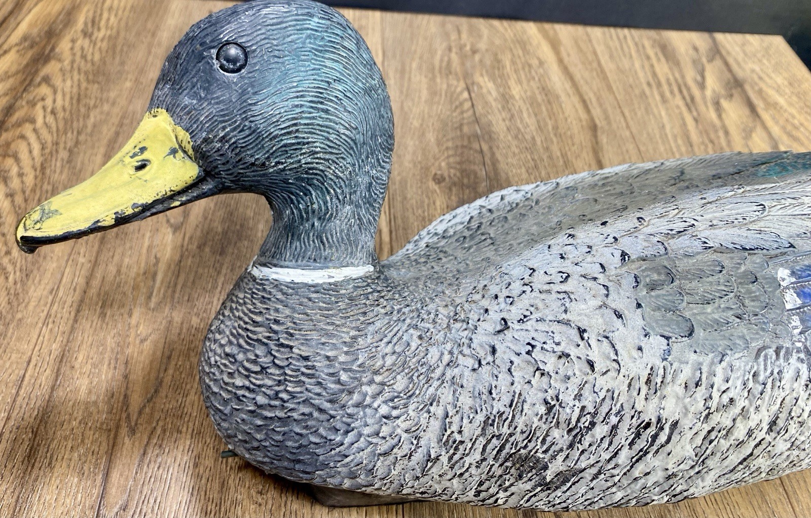 Carry-Lite Duck Decoy ~ Drake Mallard ~ Sport Plast ~ Made in Italy ~ Vintage