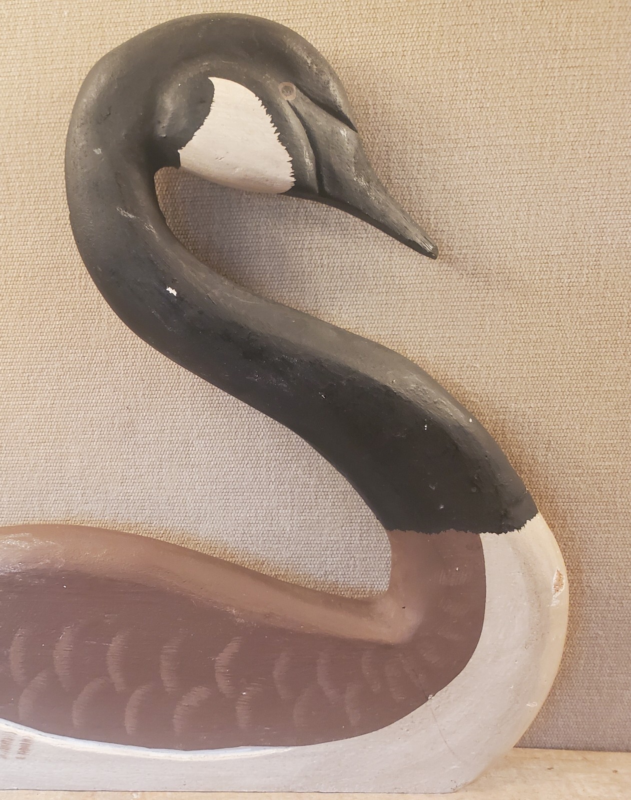 goose DRAMATIC geese decoy wood Boyds J. Dudley LARGE 17″ GRACEFULLY MAJESTIC