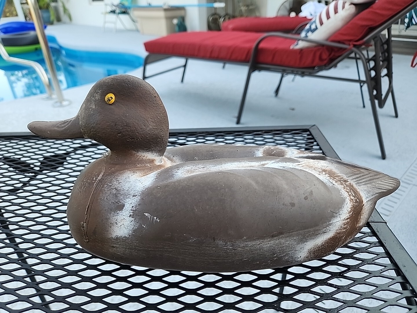 Vintage Herter’s Plastic Duck Decoy Minnesota Made In The USA