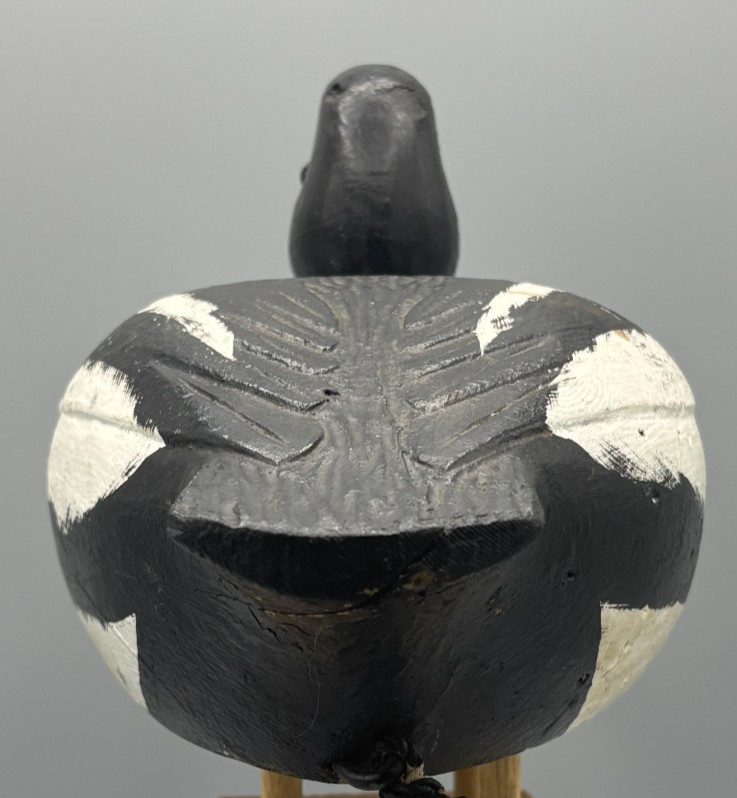 **VERDUN, QUEBEC**GOLDENEYE DRAKE VINTAGE DUCK DECOY *GLASS EYES**RAISED WINGS**