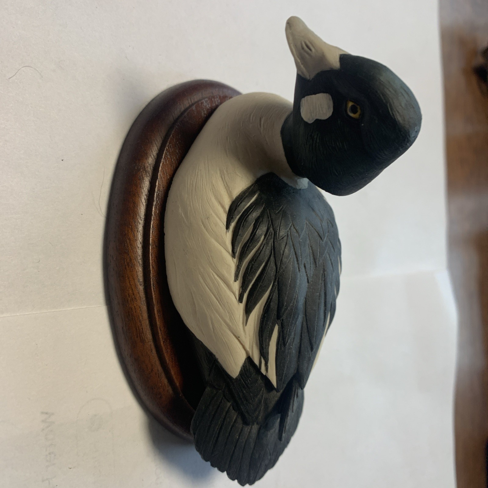 Miniature Goldeneye Duck Decoy
