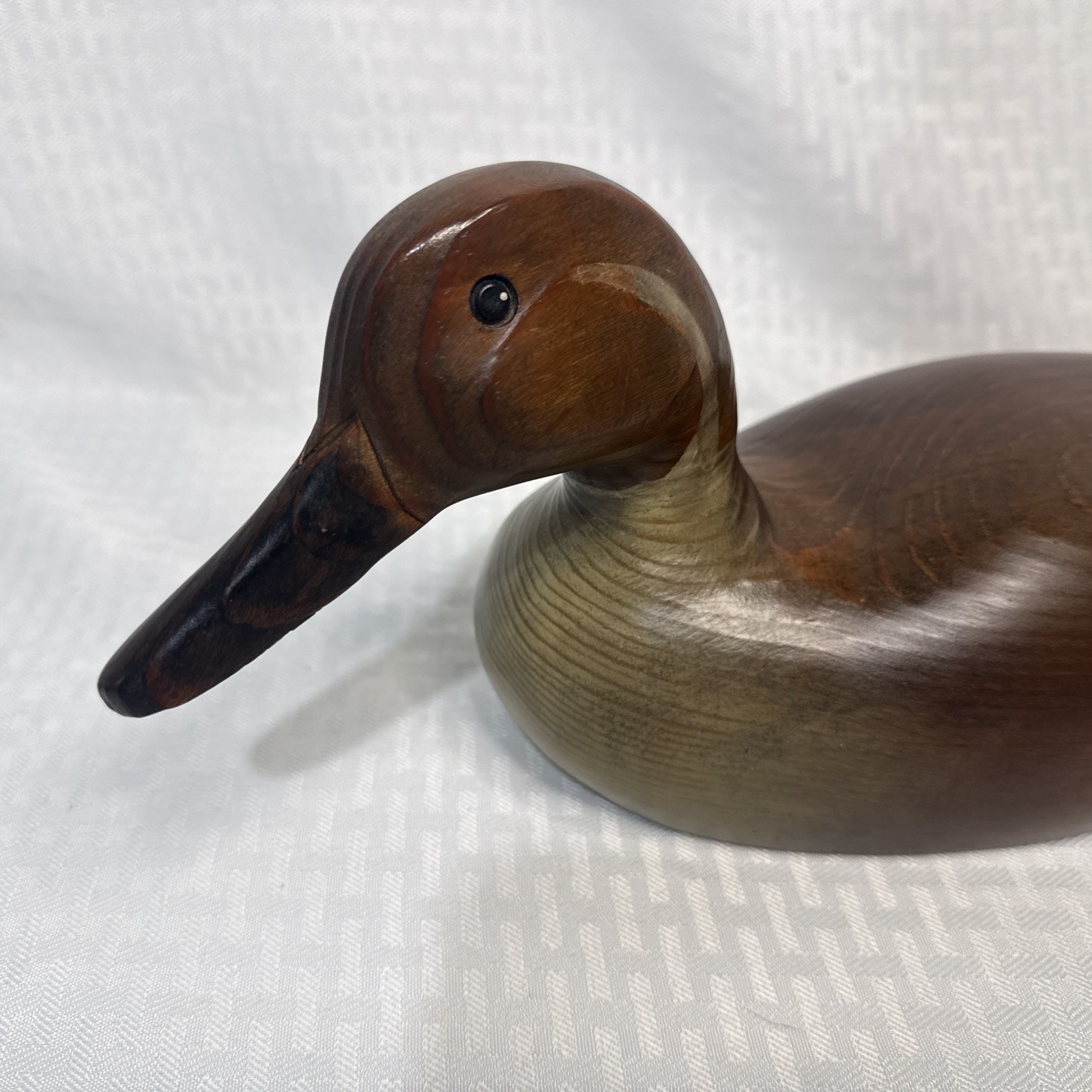 Solid Wood Pintail Duck handmade decoy.. Creations by Crawford !!