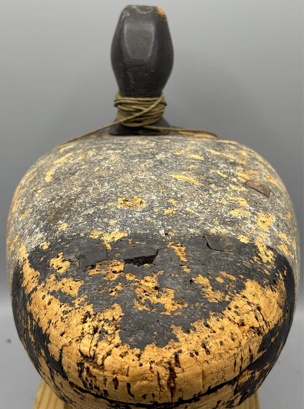 ***JOHN BOYLE*** (1873-1935) BELLPORT, NY CORK BLUEBILL DRAKE ANTIQUE DUCK DECOY