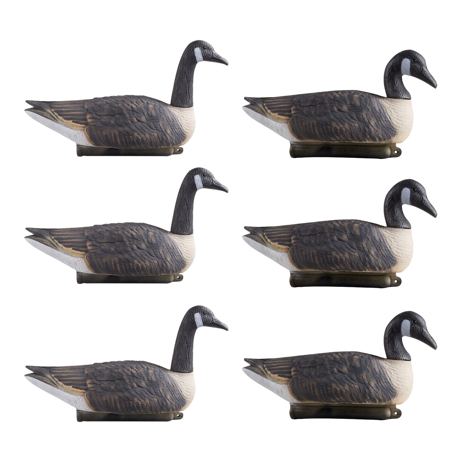 VEVOR Canada Goose Decoy Outdoor Goose Floater with Ultra Realistic Paint 6-Pack