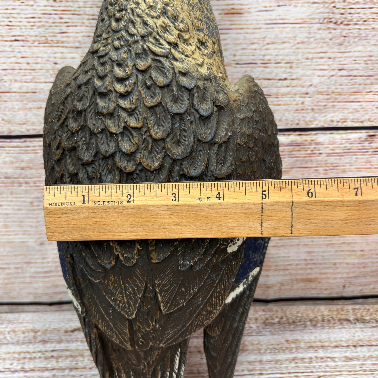 Carry-Lite Vintage Mallard Hen Duck Decoy Made in Italy 17 Inch Textured