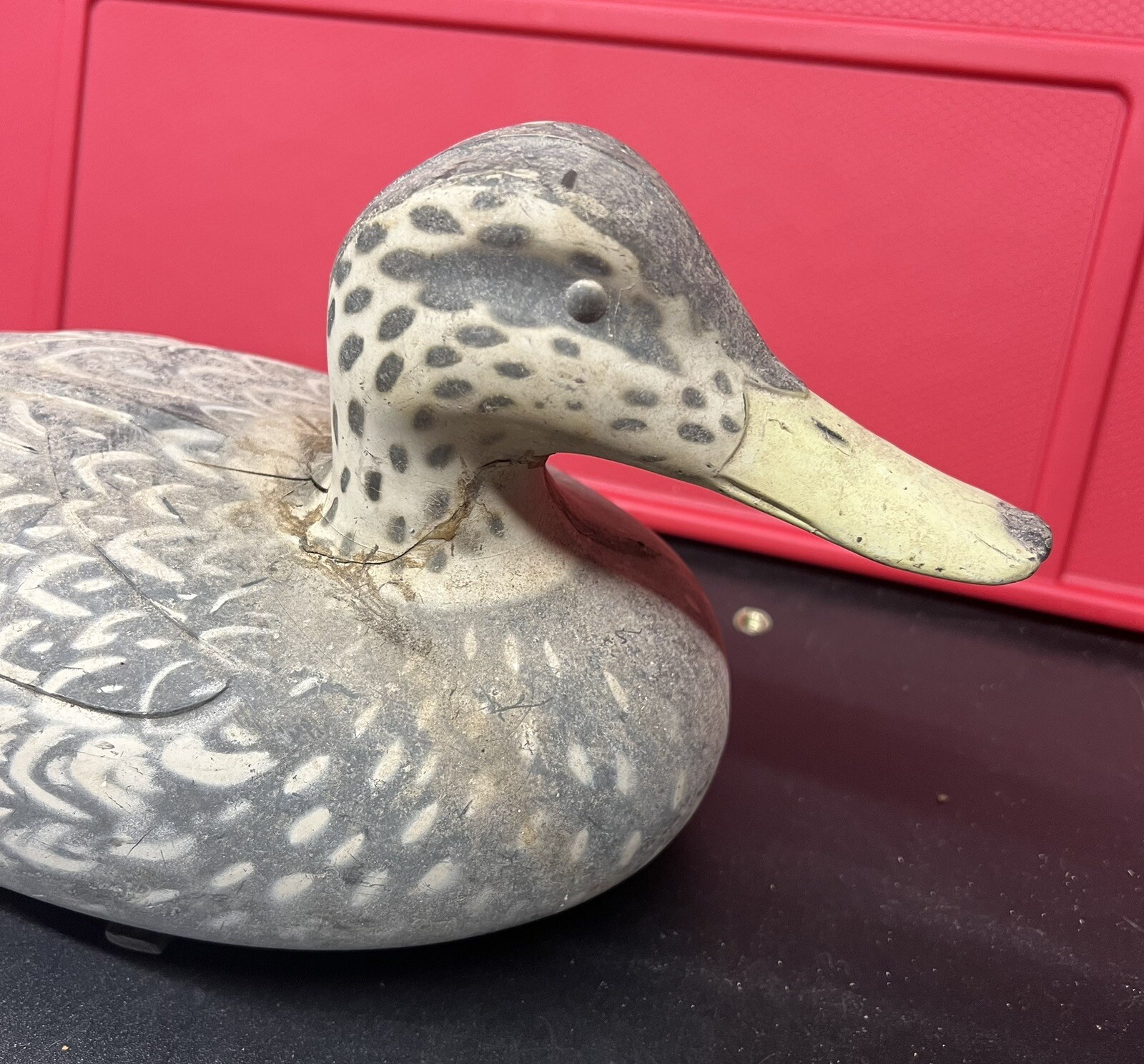 D-9 Victor Duck Decoy Woodstream Company Litiz Pa 1960s Vintage