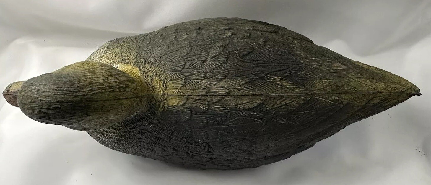 Carry Lite Duck Decoy Made in Italy Sport Plastic Vintage Man Cave Decor