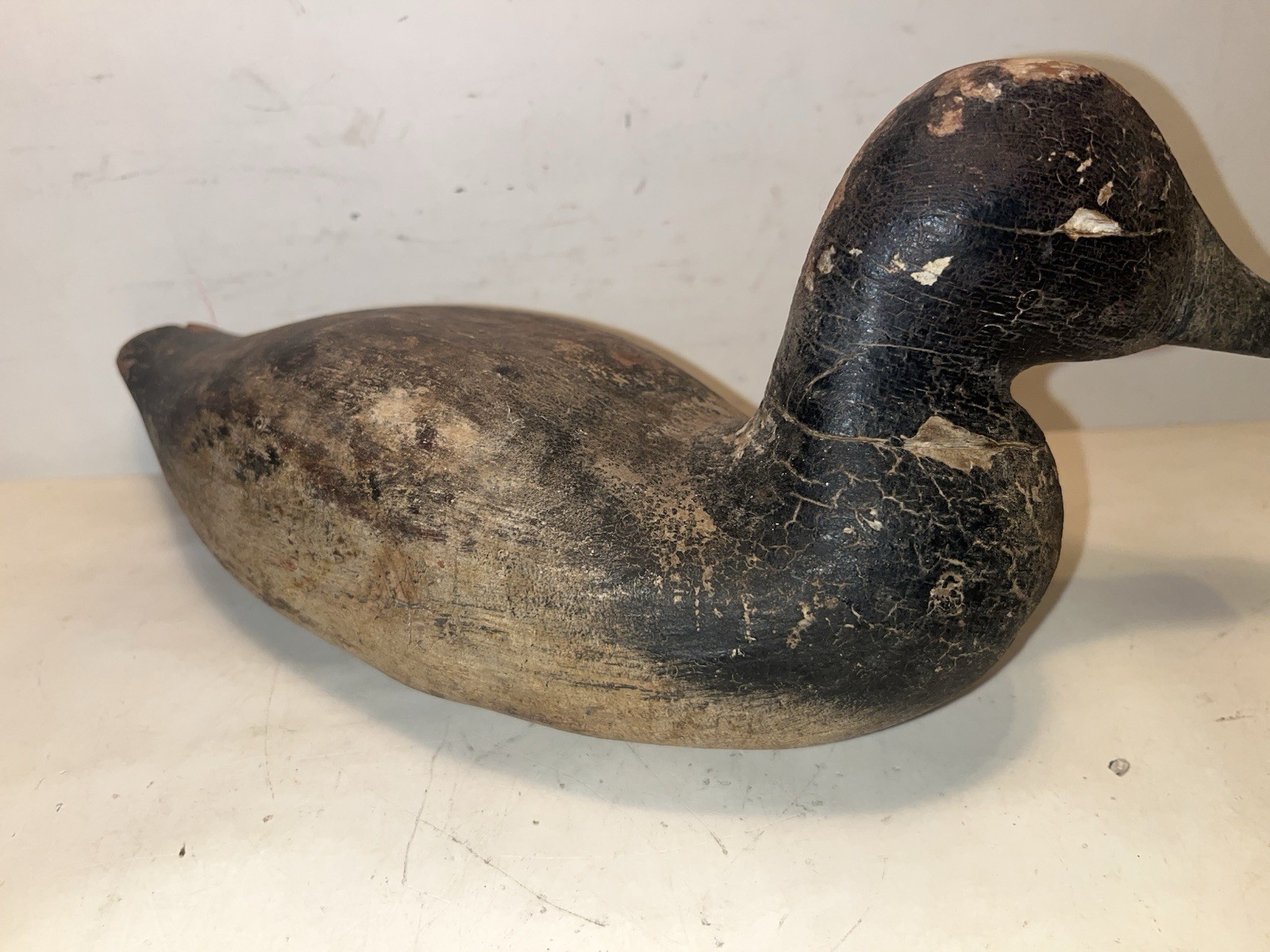 redhead drake duck decoy antique upper chesapeake maryland