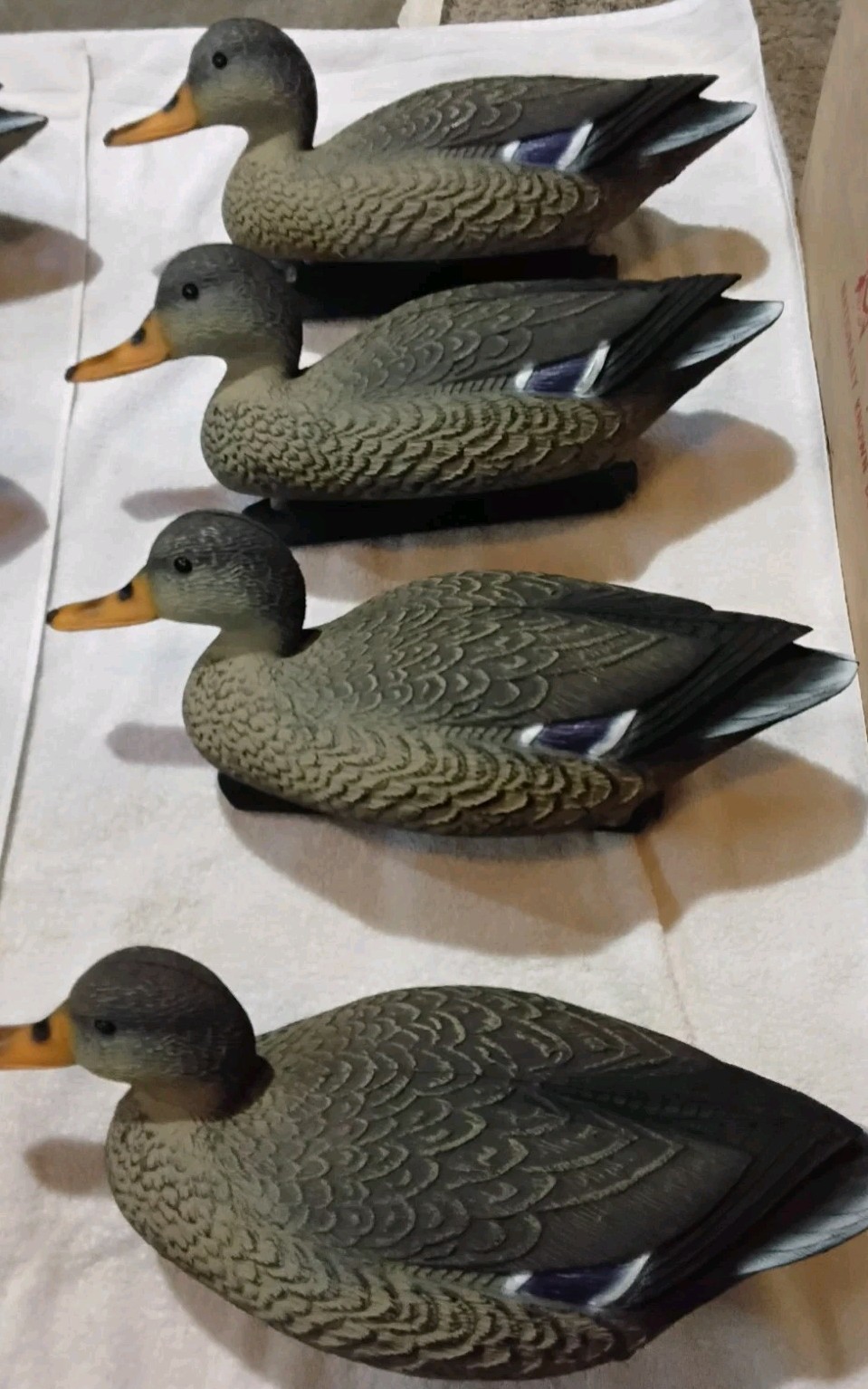 VINTAGE G&H DUCK DECOY CO. 6 OF EACH DECOY MALE & FEMALE NEW USA 🇺🇸