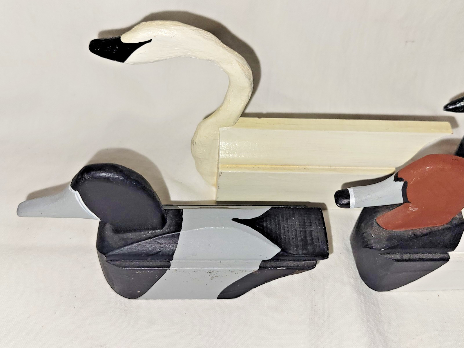 RARE Set of 5 Miniature DECOYS PINEY ISLAND GUN CLUB Currituck NC for Members
