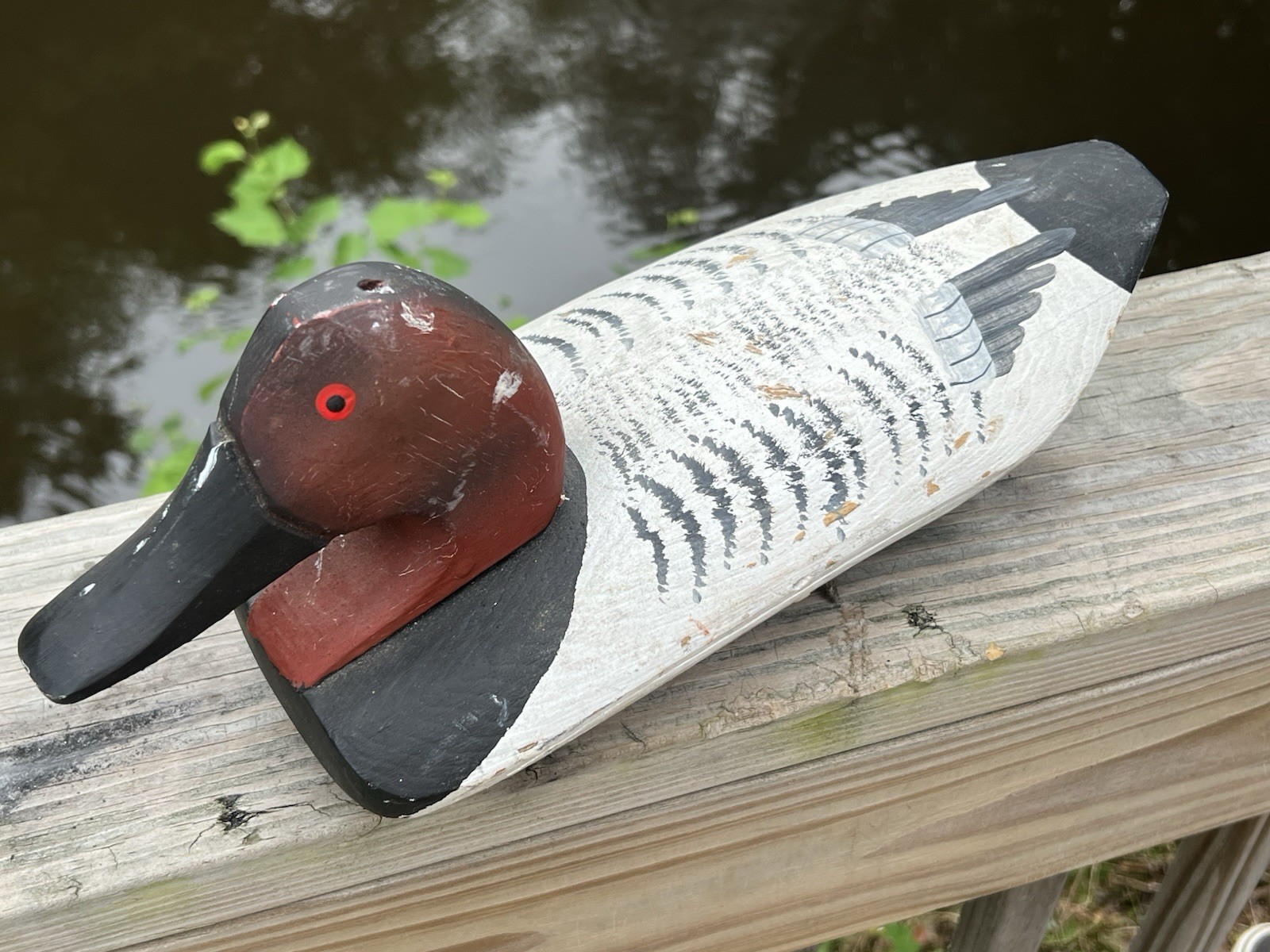 Vintage Chesapeake Bay Canvasback Duck Decoy Eastern Shore Maryland USA