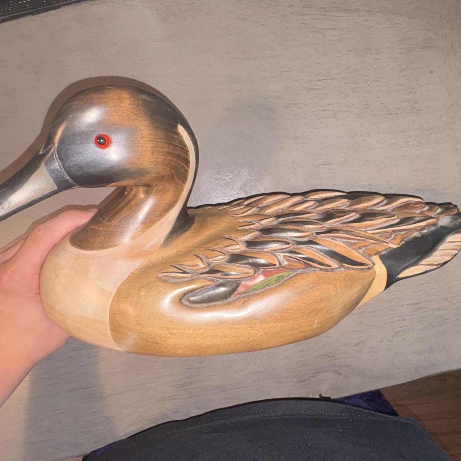 Tom Taber Ducks Unlimited 1997-98 Special Edition Wood Duck Decoy