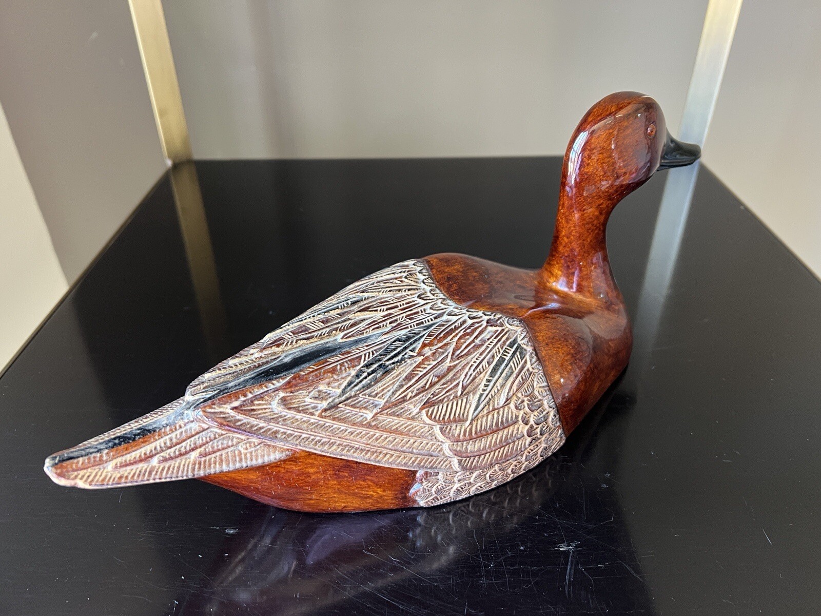 RARE Hand Made Duck Decoy France