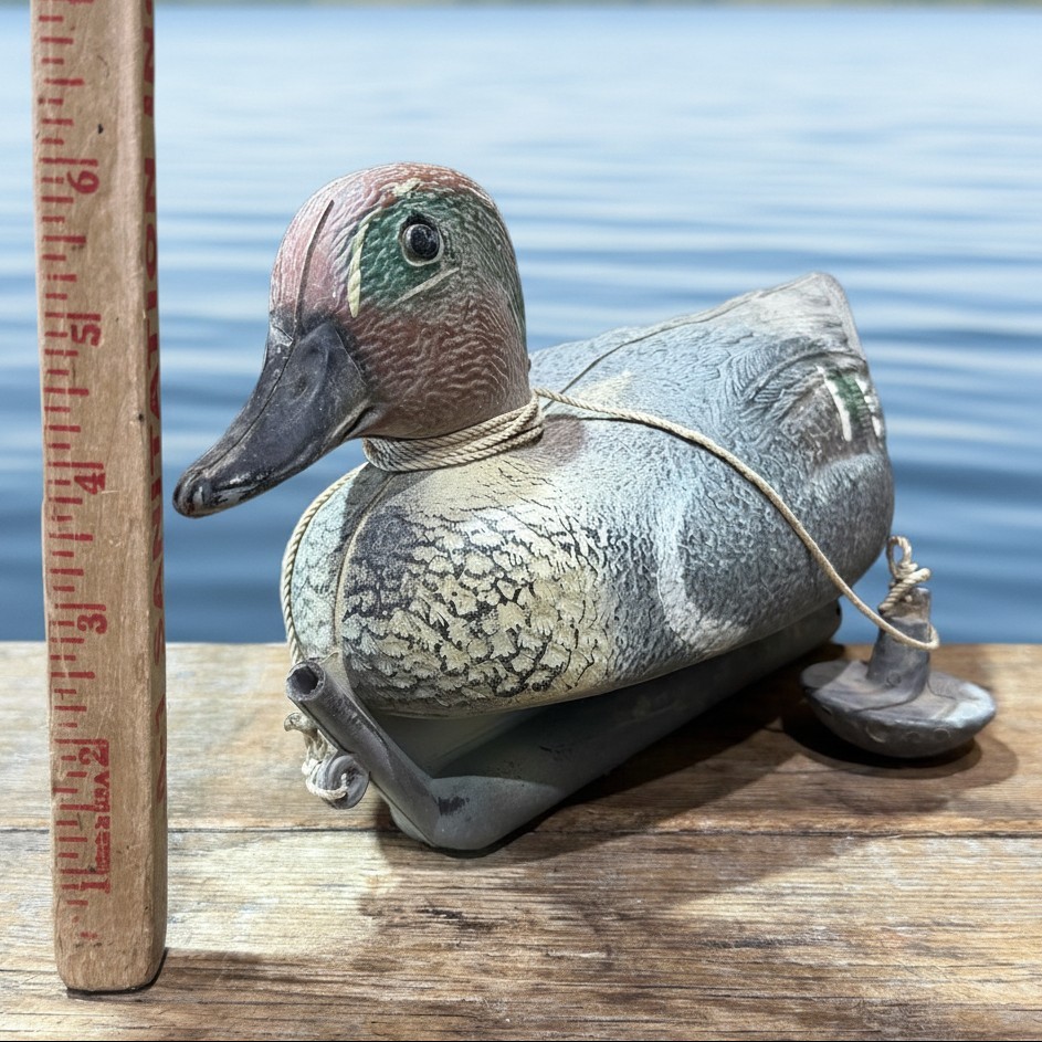 Carry Lite, Sport-Plast, Greenwing Teal Duck Decoy, 11″