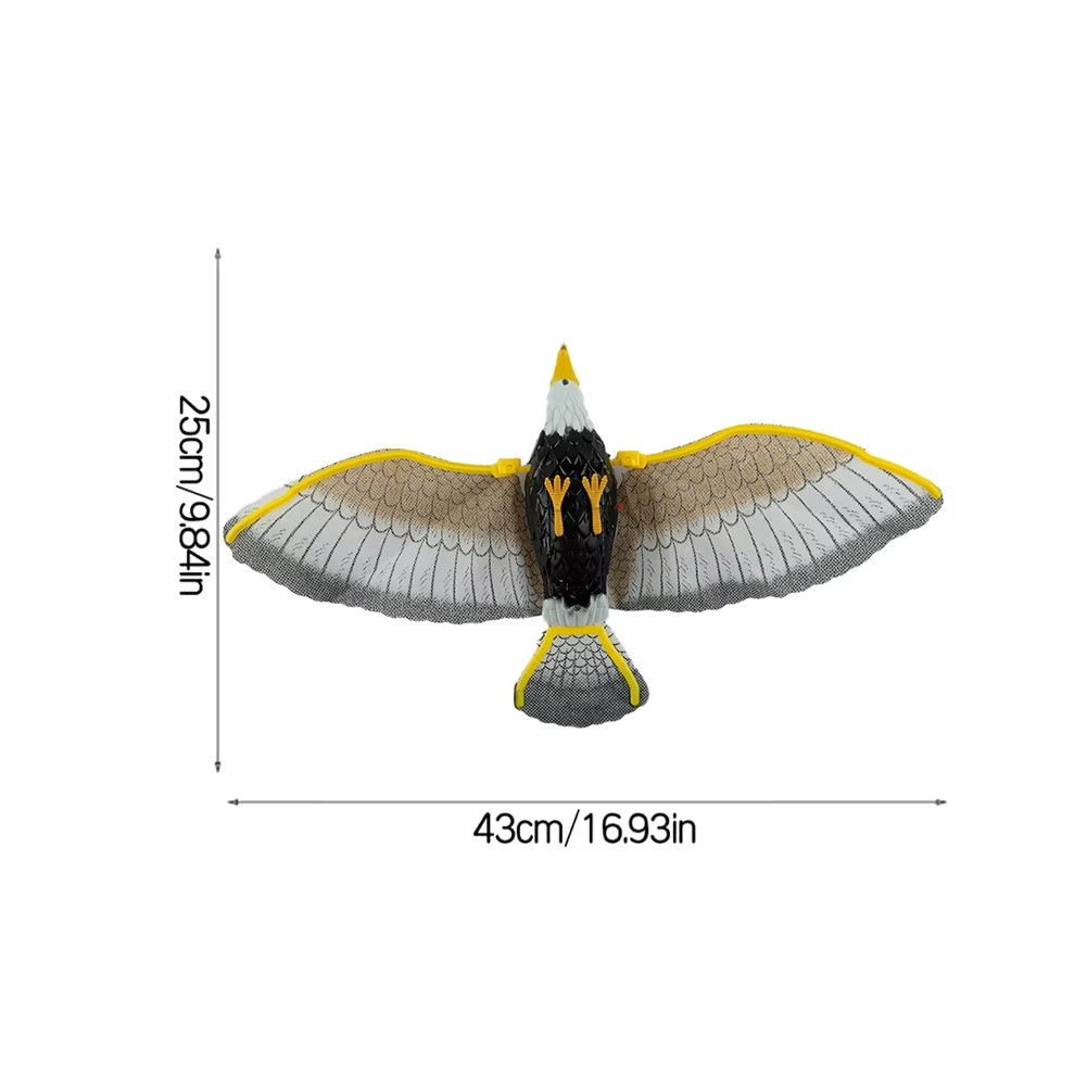 Hanging Eagle Bird Deterrent Flying Hawk Repellent Garden Scarecrow