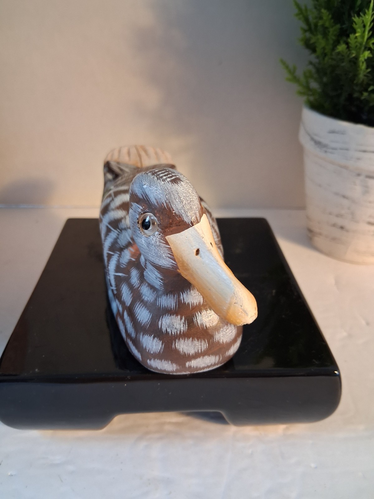Vintage Hand Carved / Handmade Duck Decoys; CottageCore/decor; Set Of Three!EUC!