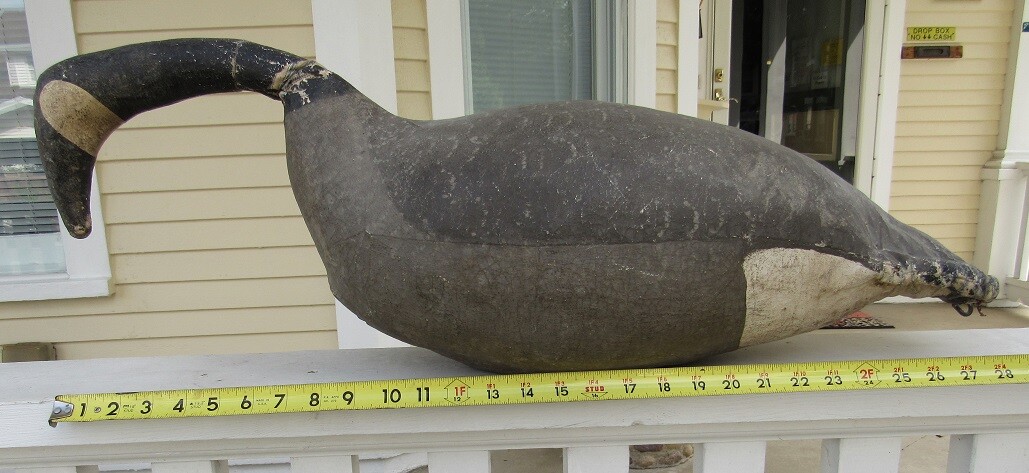 Canada Goose Decoy – C – 1930 – Working Hand Made Decoy