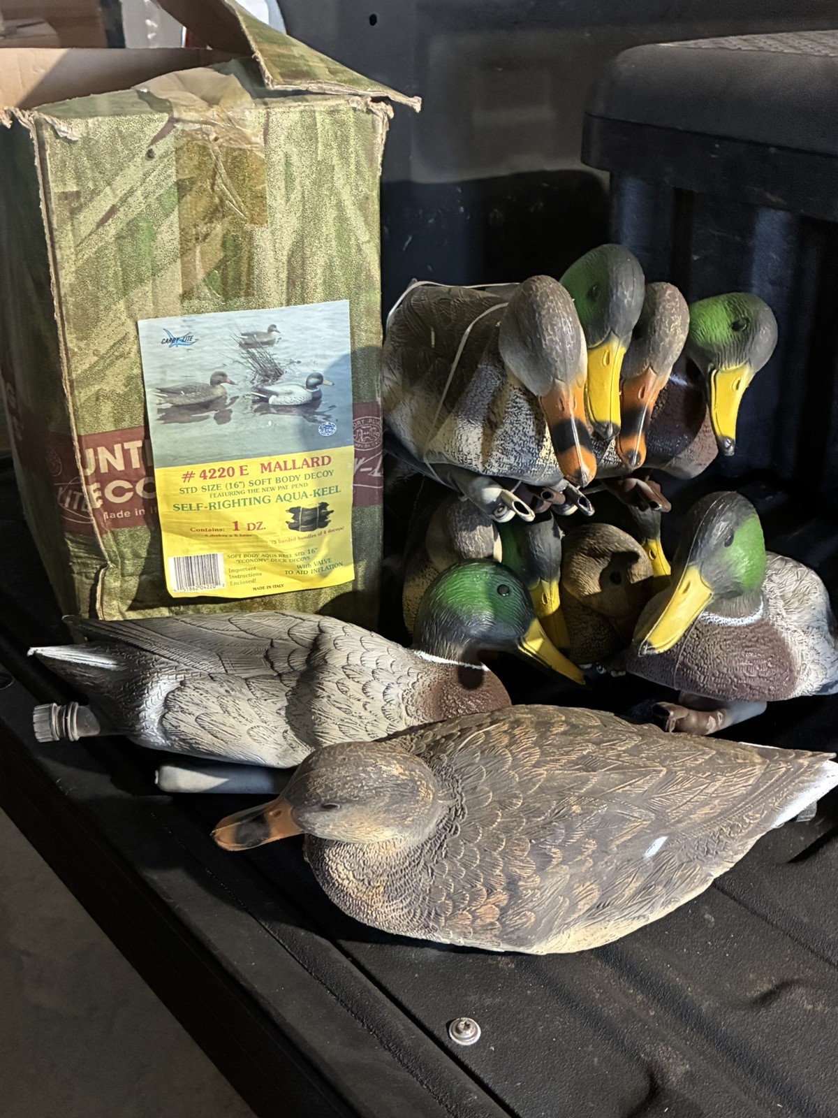 Carry-Lite Aqua Keel Standard 4000 Series MALLARD Decoy #4020 New Open Box