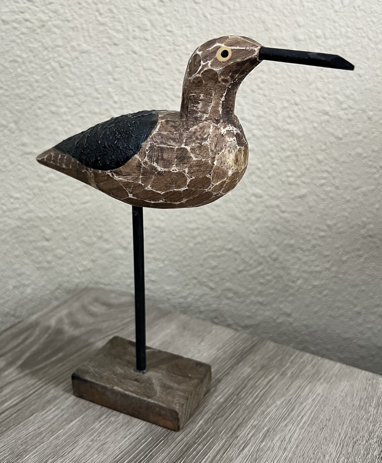 Vintage Shorebird Decoy Hand Carved Original Paint