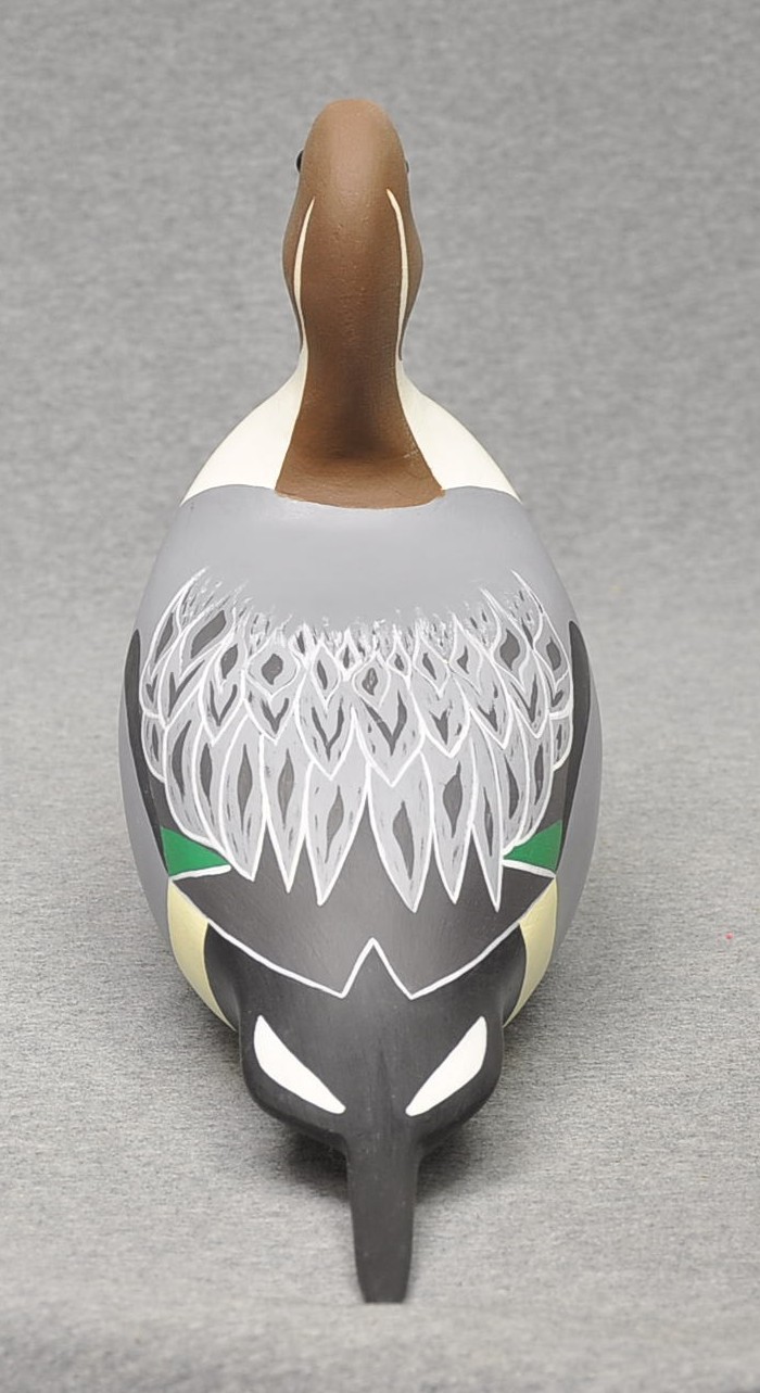 VINTAGE PINTAIL DUCK decoy BY JACK MIZAK ORIGINAL PAINT 1980-90’S HOLLOW
